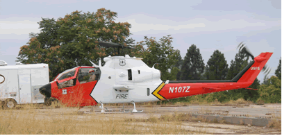 Photo of Forest Service FireWatch Helicopter