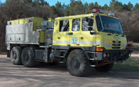 Photo of the Tatra fire engine