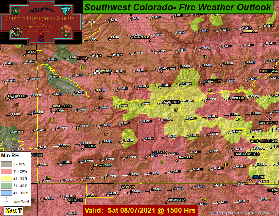 Day 4 Fire Weather Outlook