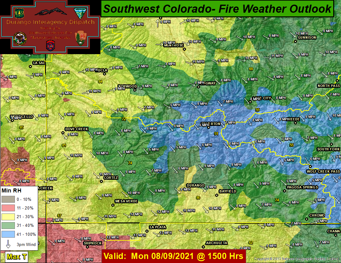 Day 3 Fire Weather Outlook