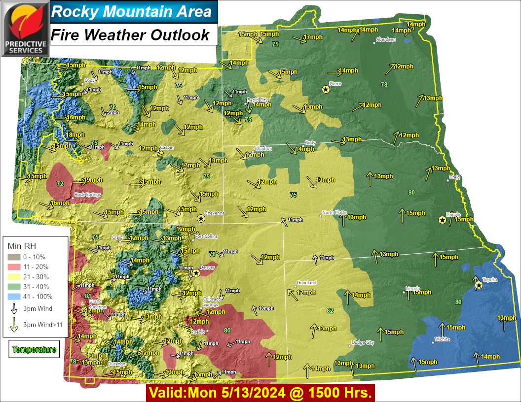 Day 7 Fire Weather Outlook