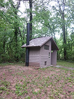 (image) Restroom with high water mark
