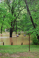 (image) Day use area under water.