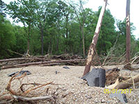 (image) Parking Area and access road across from Ridge Runner Trail Head