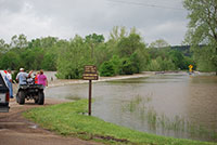(image) Highway D closed at entrance