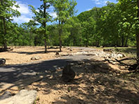 (image) Road cover with debris and eroded bed
