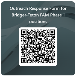 QR code link to the Bridger-Teton NF Phase 1 vacancy positions