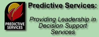 Image depiciting the Predictive services Logo and mission statement