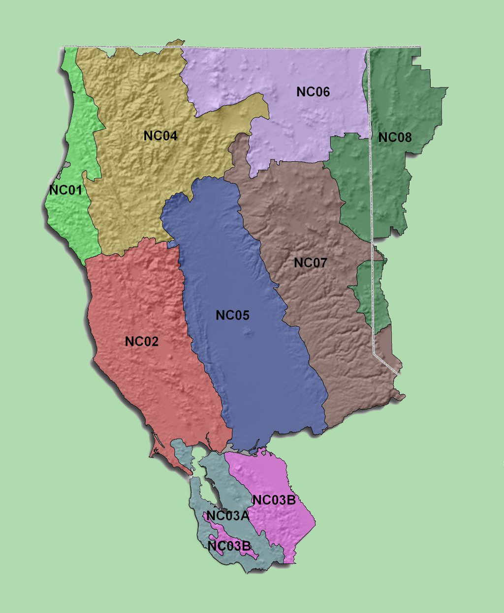 Significant Fire Potential CA Map
