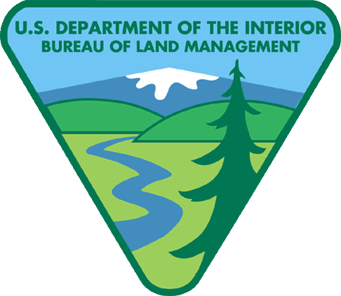 Bureau of Land Management logo with link to web site