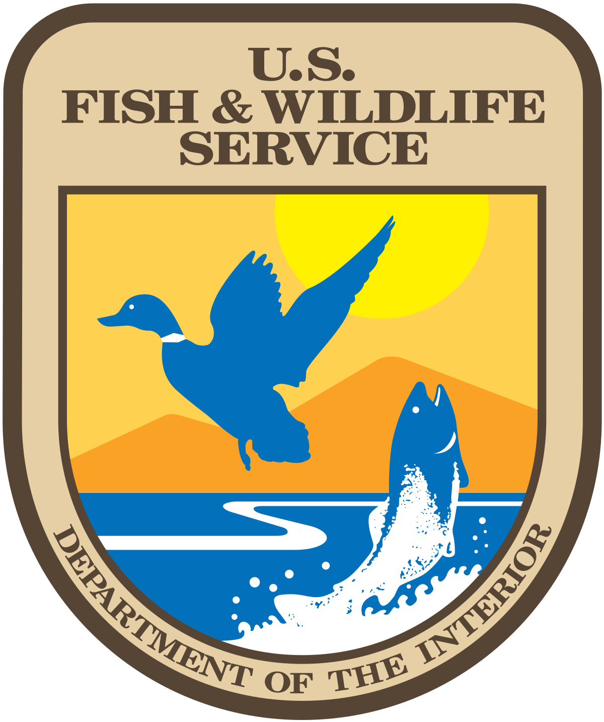 Fish and Wildlife Service logo with link to web site