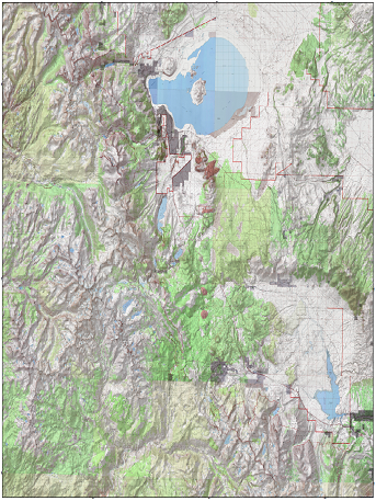 CENTRAL WEST TOPO MAP