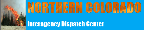 (Graphic) Northern Colorado Interagency Dispatch Center Left Banner